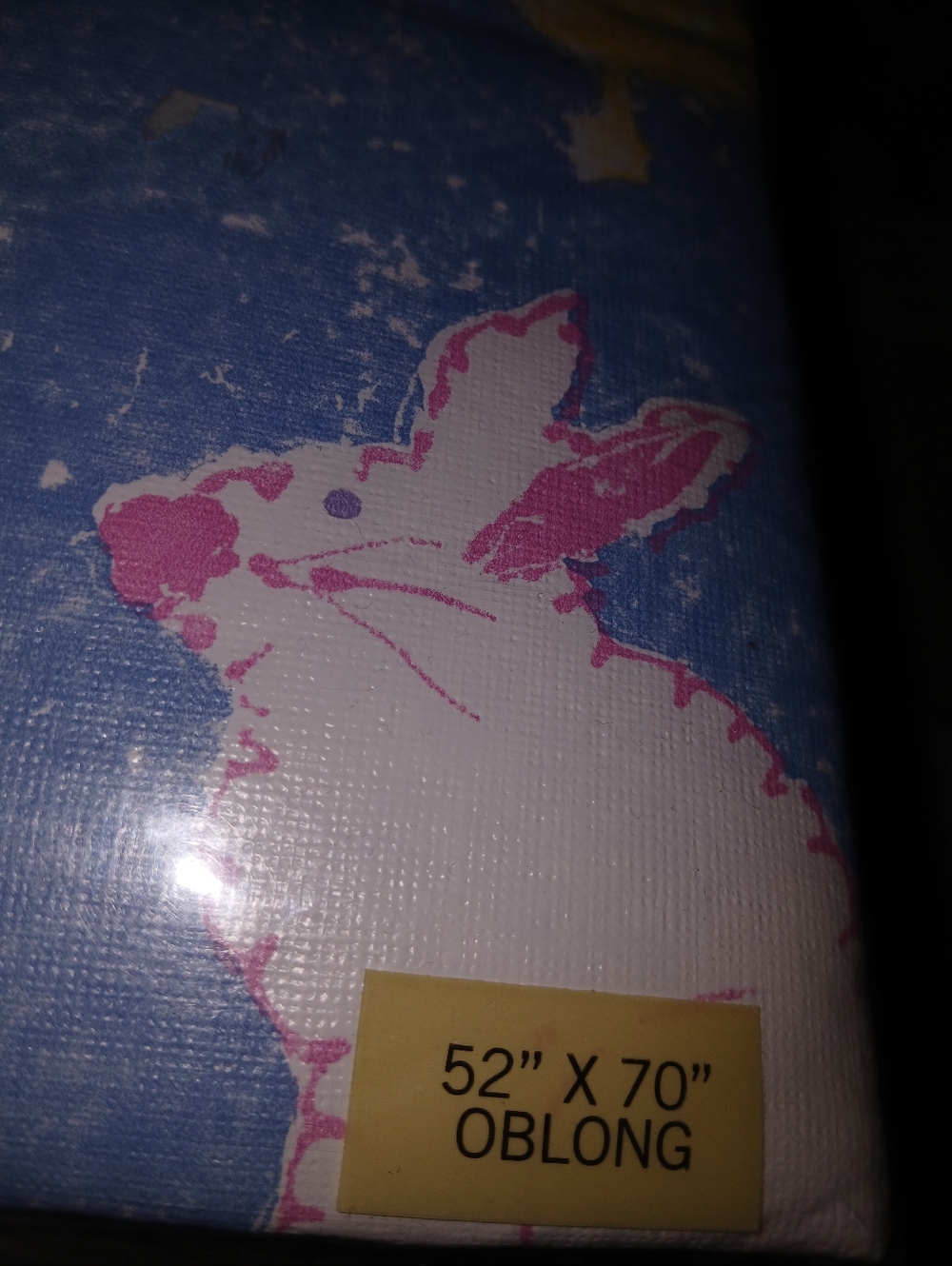 Easter/Spring Vinyl Tablecoths, $8.00ea - Picture 6 of 7